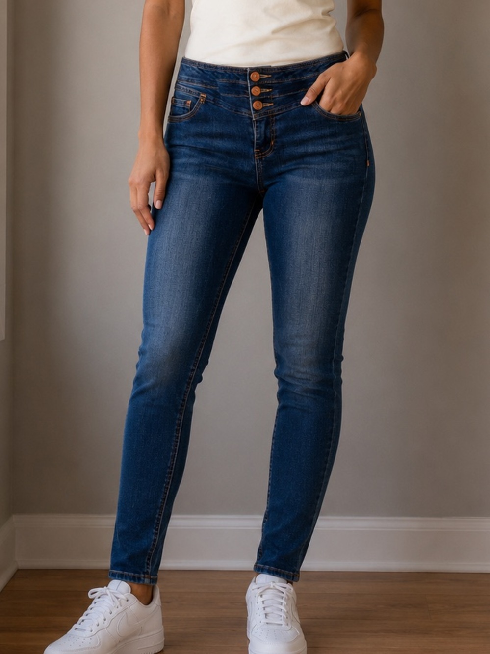 Eighty-two Slim Denim Jeans.